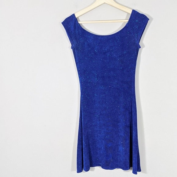 Gunne Sax Sparkle Skater Dress - Small